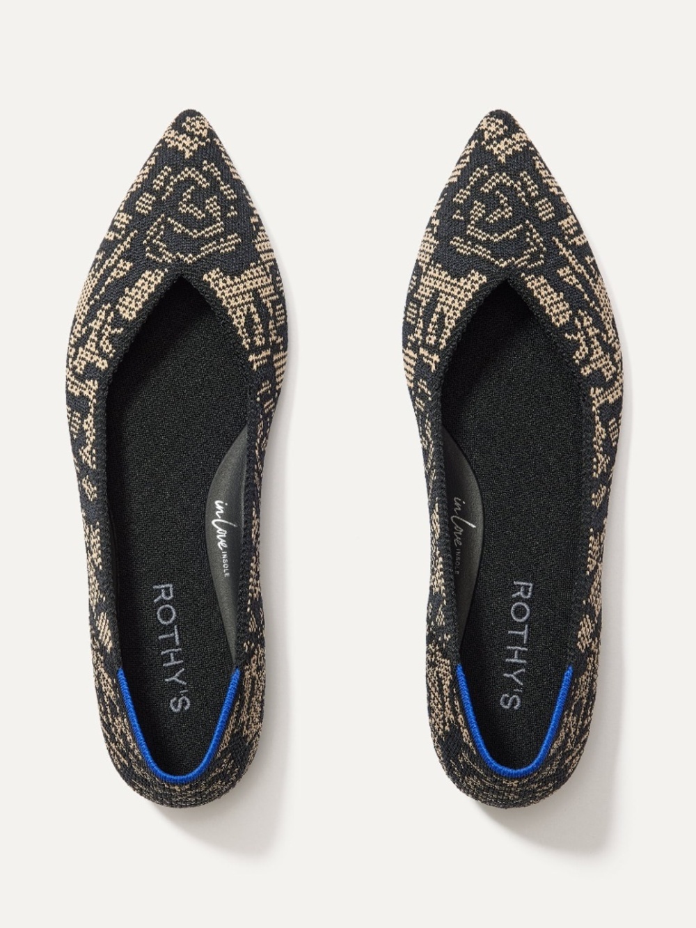 Rothy's The Point II - Chantilly Noir Size 8